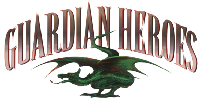 Guardian Heroes title screen for Sega Saturn